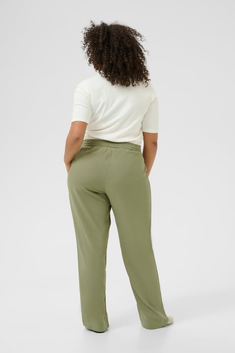 Pants Suiting Loose fit Oil Green - Image 3