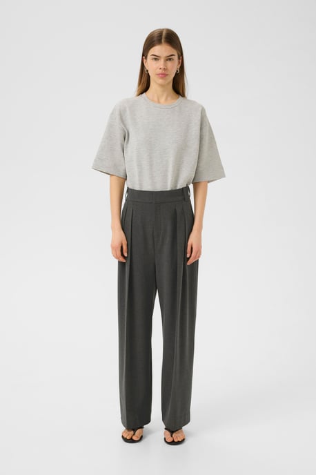 Pants Suiting Antrecite Grey Melange - Image 2