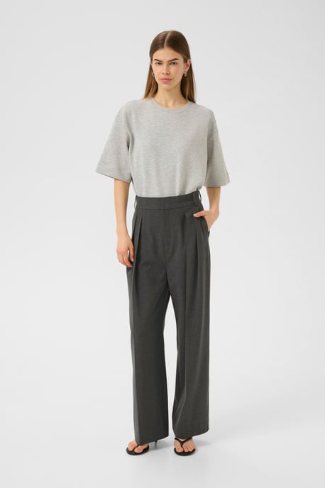 Pants Suiting Antrecite Grey Melange - Image 3