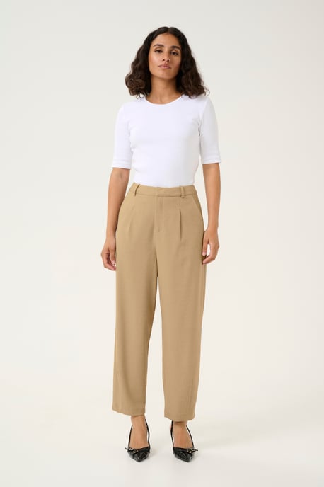 Pants Suiting Regular fit Petrified Oak beige - Image 1