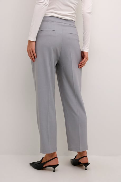Pants Suiting Regular fit Grey Melange - Image 3