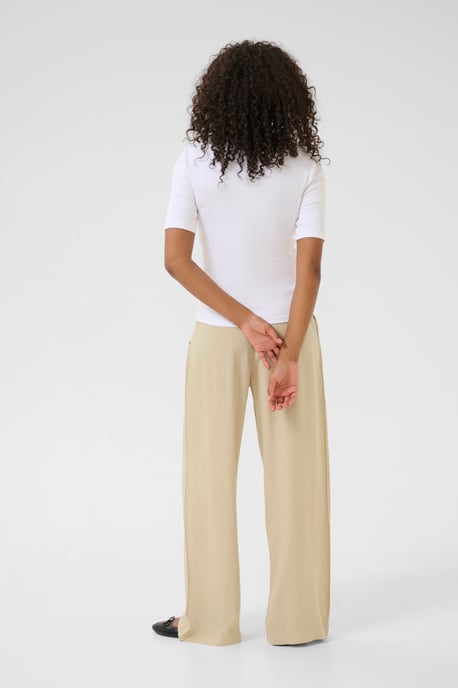 Pants Suiting Relaxed fit Feather Gray beige - Image 3