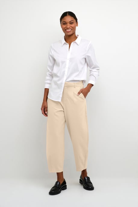 Pants Suiting Regular fit Feather Gray beige - Image 1