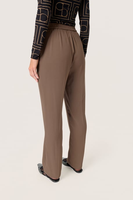 Pants Suiting Gerade Passform Coffee Quartz - Image 3