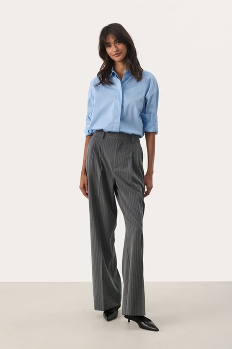 Pants Suiting Classic fit Gray Flannel Pinstripe grey - Image 1