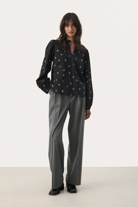 Pants Suiting Classic fit Gray Flannel Pinstripe grey - Image 2