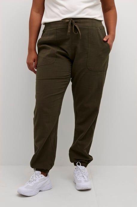 Pants Suiting Loose fit Grape Leaf green - Image 2