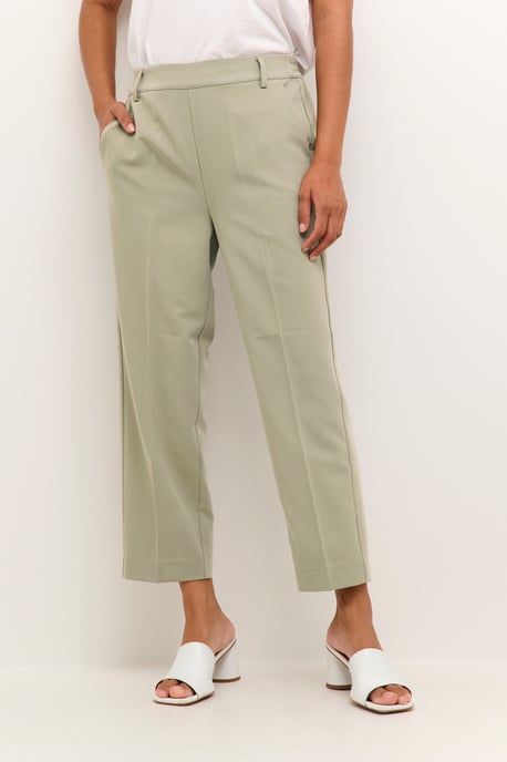 Pants Suiting Casual fit Vetiver green - Image 3