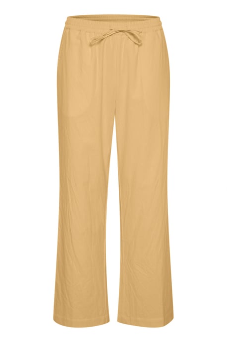 Casual Hose Gerade Passform Croissant yellow - Image 4