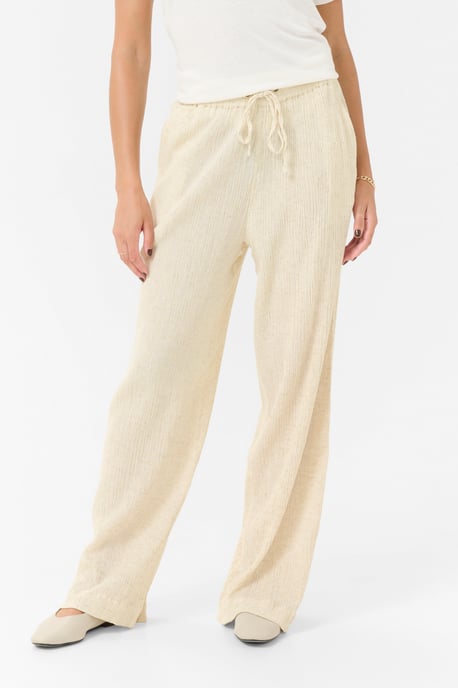 Casual Hose Regular fit Feather Gray Melange - Image 3