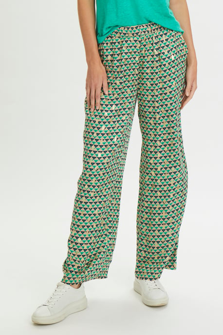 Casual Hose Relaxed fit Sesame green - Image 5