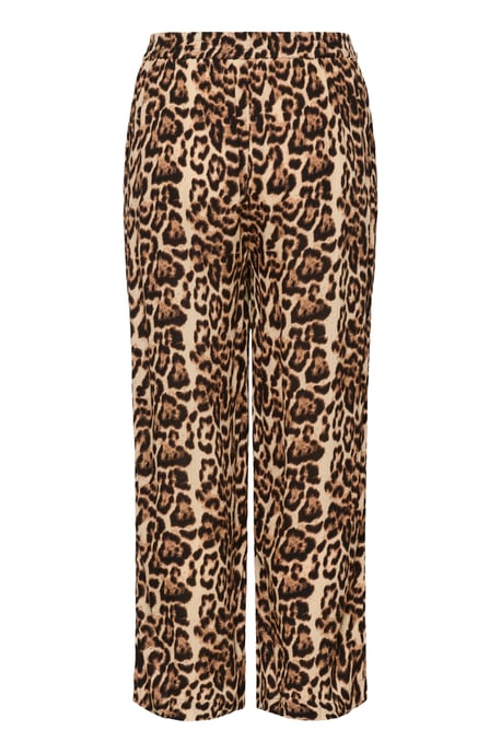 Casual Hose Loose fit Naturel Leopard Print - Image 5