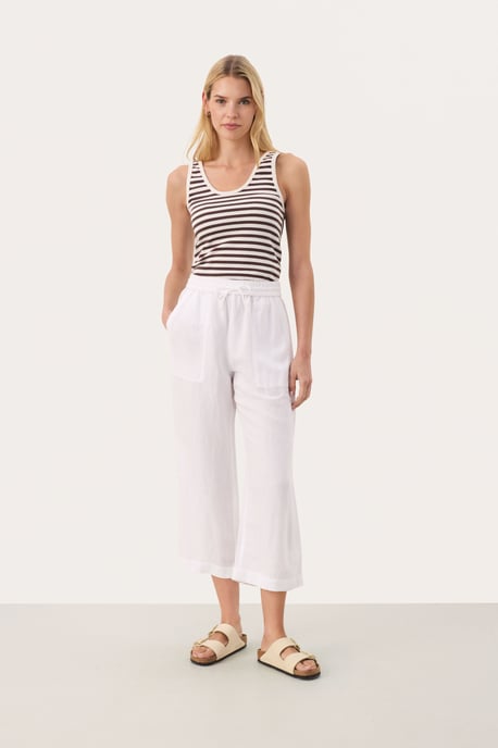 Casual Hose Easy fit Bright White - Image 1