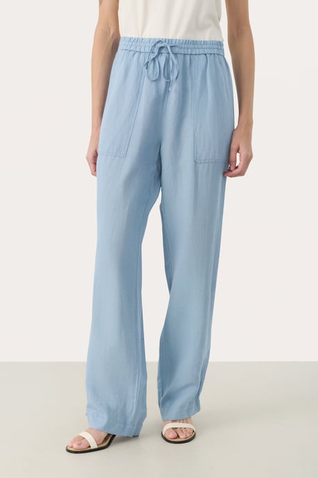 Casual Hose Casual fit Faded Denim blue - Image 4