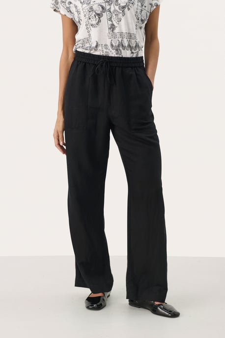 Casual Hose Casual fit Black - Image 2