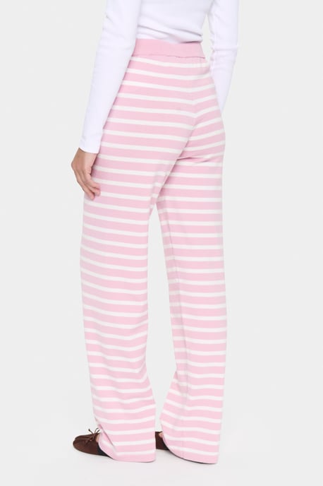Casual Hose Gerade Passform Pink Nectar/Ice Mel Stripe pink - Image 3