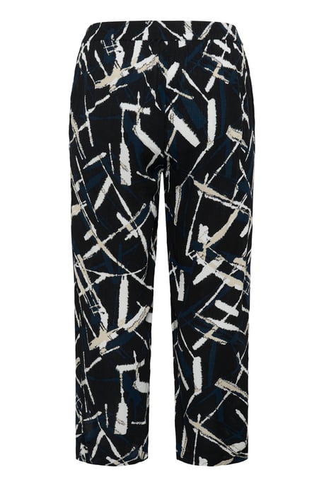 Casual Hose Loose fit Black/Midnight Marine Graphic black blue - Image 5