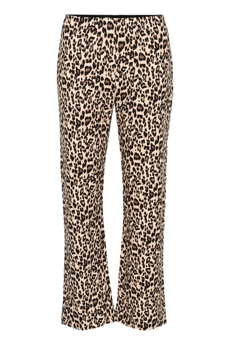 Legere Hose Reguläre Passform Schwarz Reg Leo leopard - Image 4