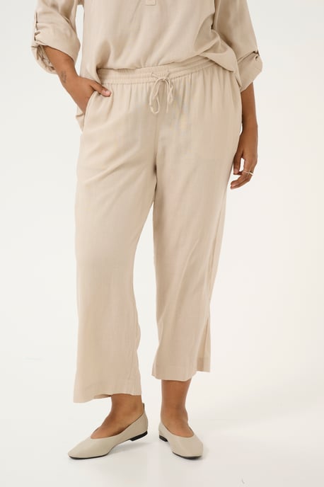 Casual Hose Loose fit Feather Gray beige - Image 3