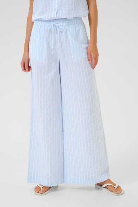 Casual Hose Loose fit Blue/White Stripe blue white - Image 3