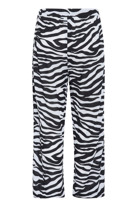 Casual Hose Loose fit Black/Chalk Animal Print - Image 5