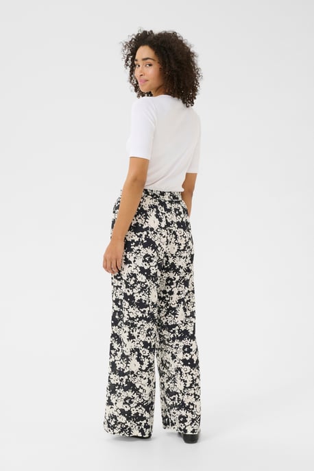 Casual Hose Regular fit Black/Turtledove Flower Print black - Image 2