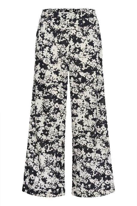 Casual Hose Regular fit Black/Turtledove Flower Print black - Image 4