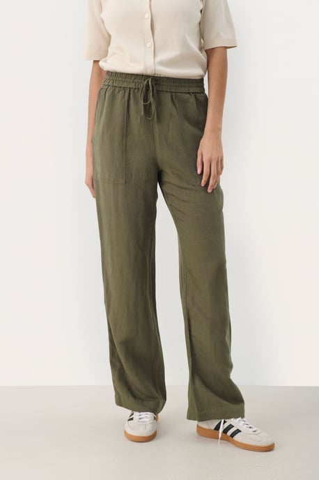 Casual Hose Casual fit Kalamata green - Image 3
