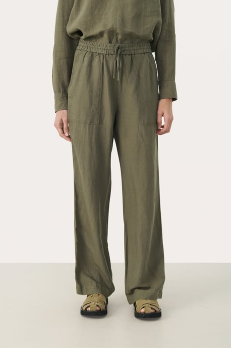 Casual Hose Casual fit Kalamata green - Image 4