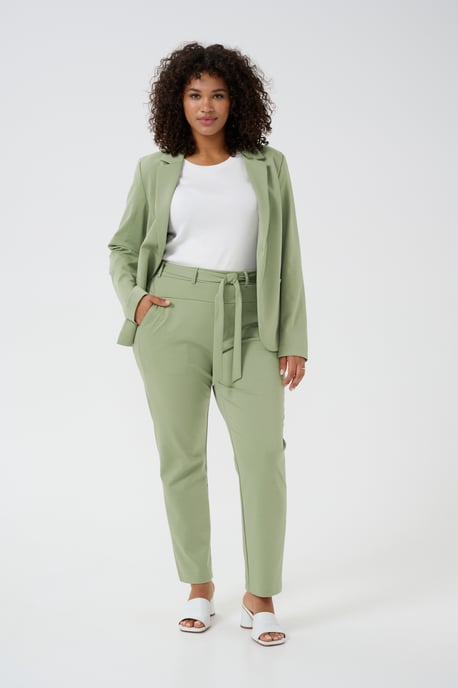 Strickhose Regular fit Oil Green - Image 1