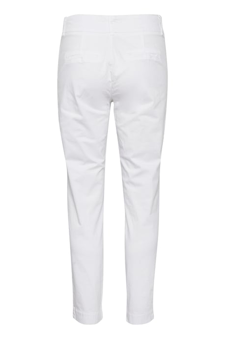 Casual Hose Gerade Passform Bright White - Image 5