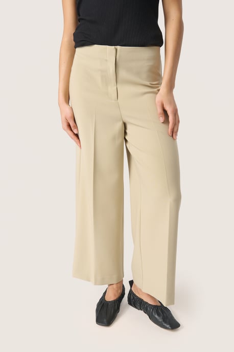 Strickhose Gerade Passform Spray Green - Image 2