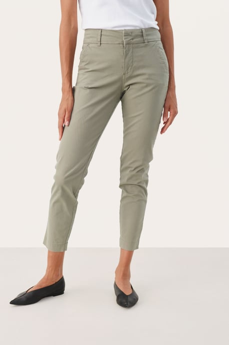 Casual Hose Gerade Passform Vetiver - Image 5