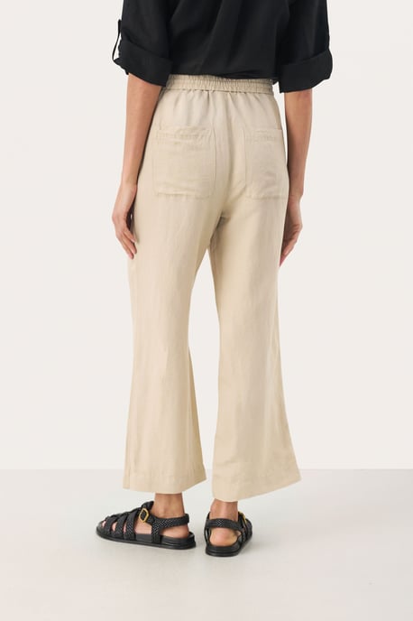 Casual Hose Easy fit White Pepper beige - Image 3