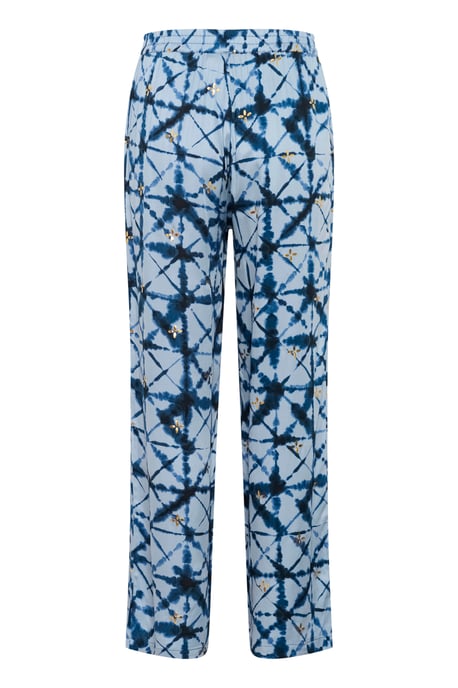 Casual Hose Relaxed fit Blue Batik blue - Image 5