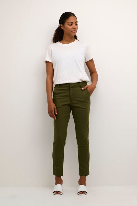 Casual Hose Regular fit Grape Leaf green - Image 1