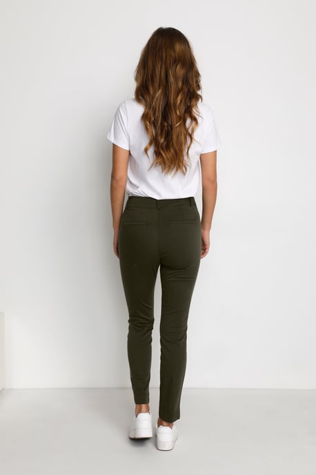 Casual Hose Regular fit Grape Leaf green - Image 3