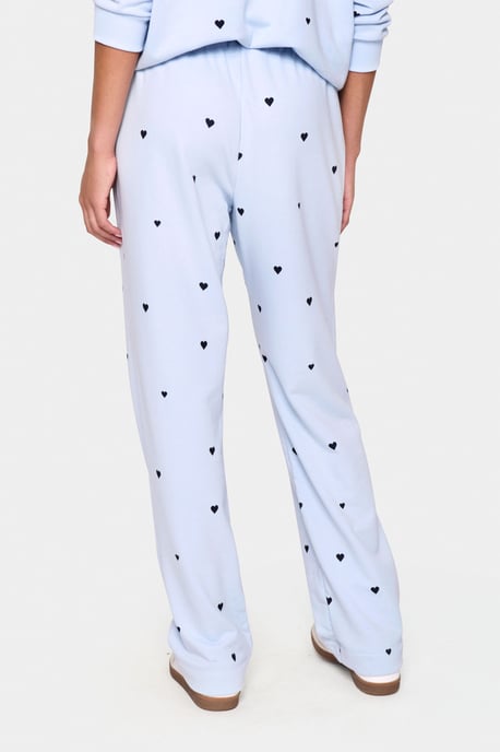Casual Hose Gerade Passform Heather NightSky Harts blue - Image 3