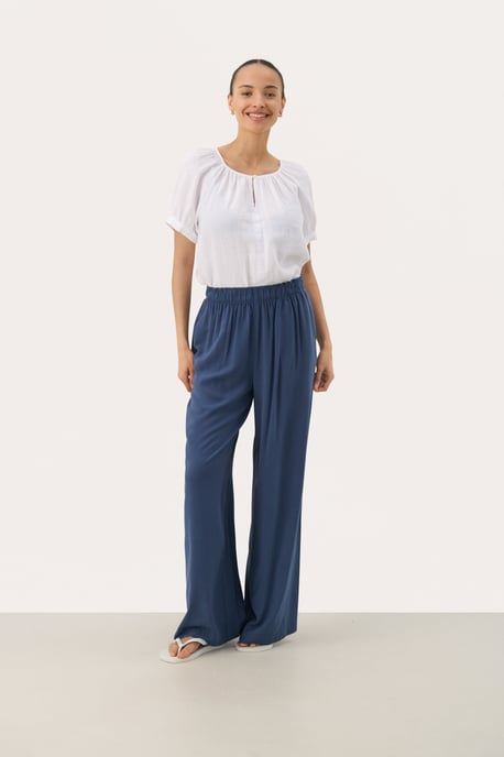 Casual Hose Easy fit Oceana blue - Image 1
