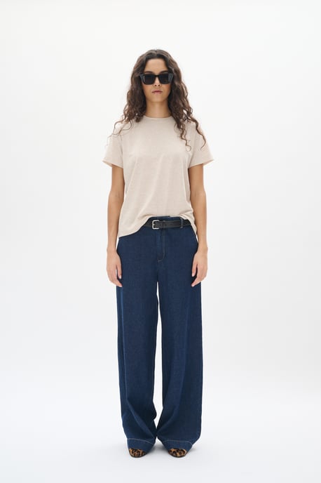 Casual Hose Gerade Passform Blue denim - Image 3