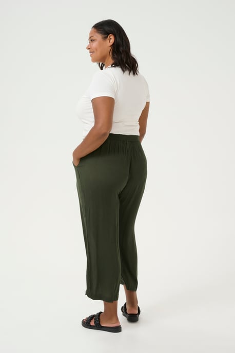 Casual Hose Loose fit Forest Night - Image 4