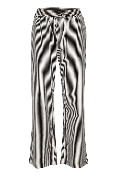 Casual Hose Gerade Passform Ice Nightsky Stripe white blue - Image 4