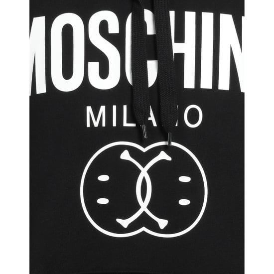 Moschino - Schwarzer Hoodie mit Doppel-Smiley - Image 4