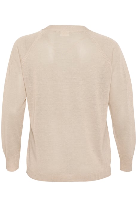 Strickjacke Regular fit Feather Gray Melange beige - Image 5