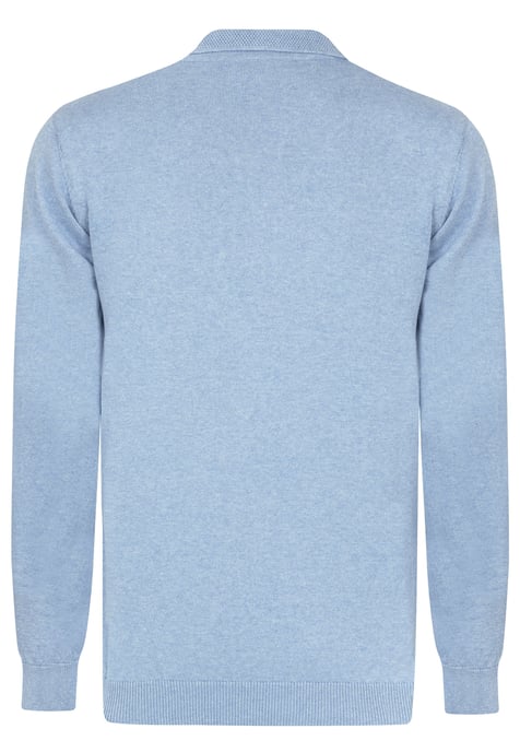 Polo Kragen Langarm Pullover Afonso - Image 3