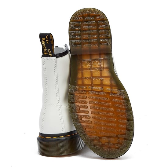 Dr. Martens 1460 Smooth Damen Stiefel in Weiß - Image 4