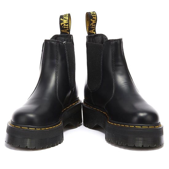 Einkaufen Für 2976 Quad-Glatt Polierte Damenstiefel In Schwarz - Image 4