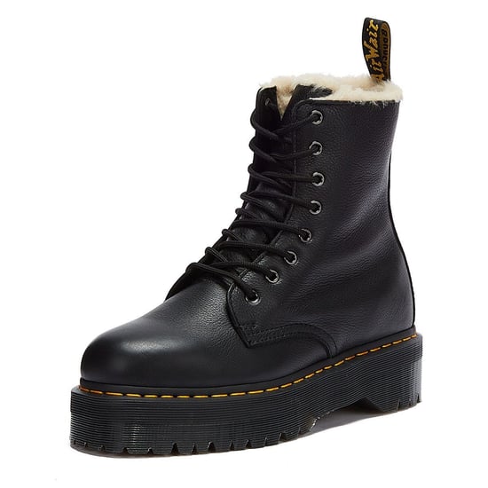 Kaufen Sie Dr. Martens Jadon Pisa Gefütterte Damenstiefel In Schwarz - Image 3