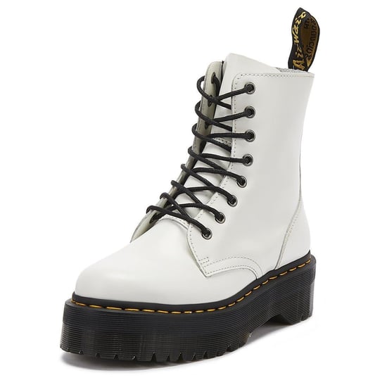 Kaufen Sie Dr. Martens Jadon Damen Weiße Plateaustiefel - Image 3