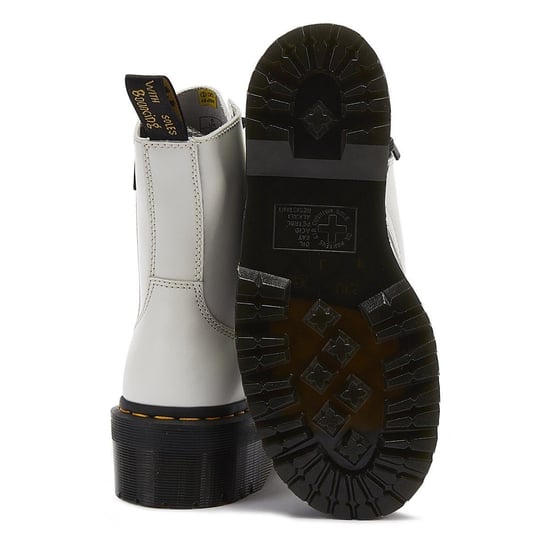 Kaufen Sie Dr. Martens Jadon Damen Weiße Plateaustiefel - Image 6